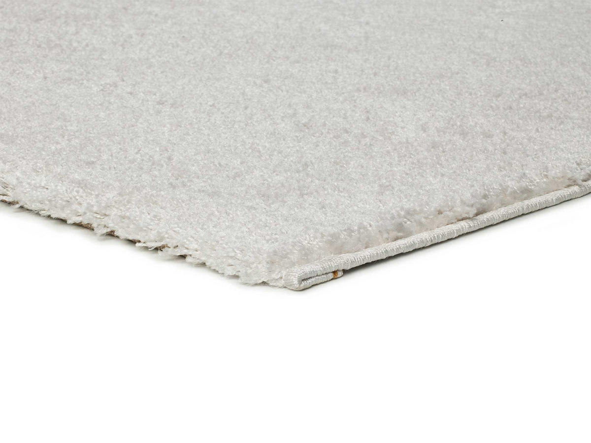 HOCHFLORTEPPICH Weiß Atlas 60/120 cm - Weiß, Naturmaterialien/Textil (60/120cm) - Atticgo