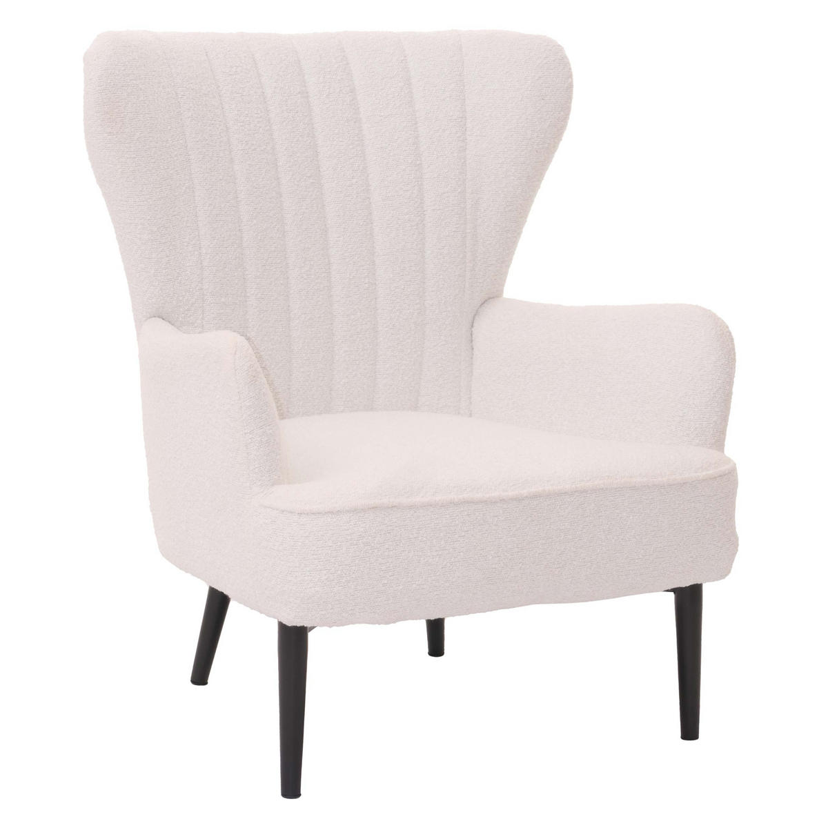 LOUNGE-SESSEL Weiß - Weiß, Textil (75/80/78cm) - MCW