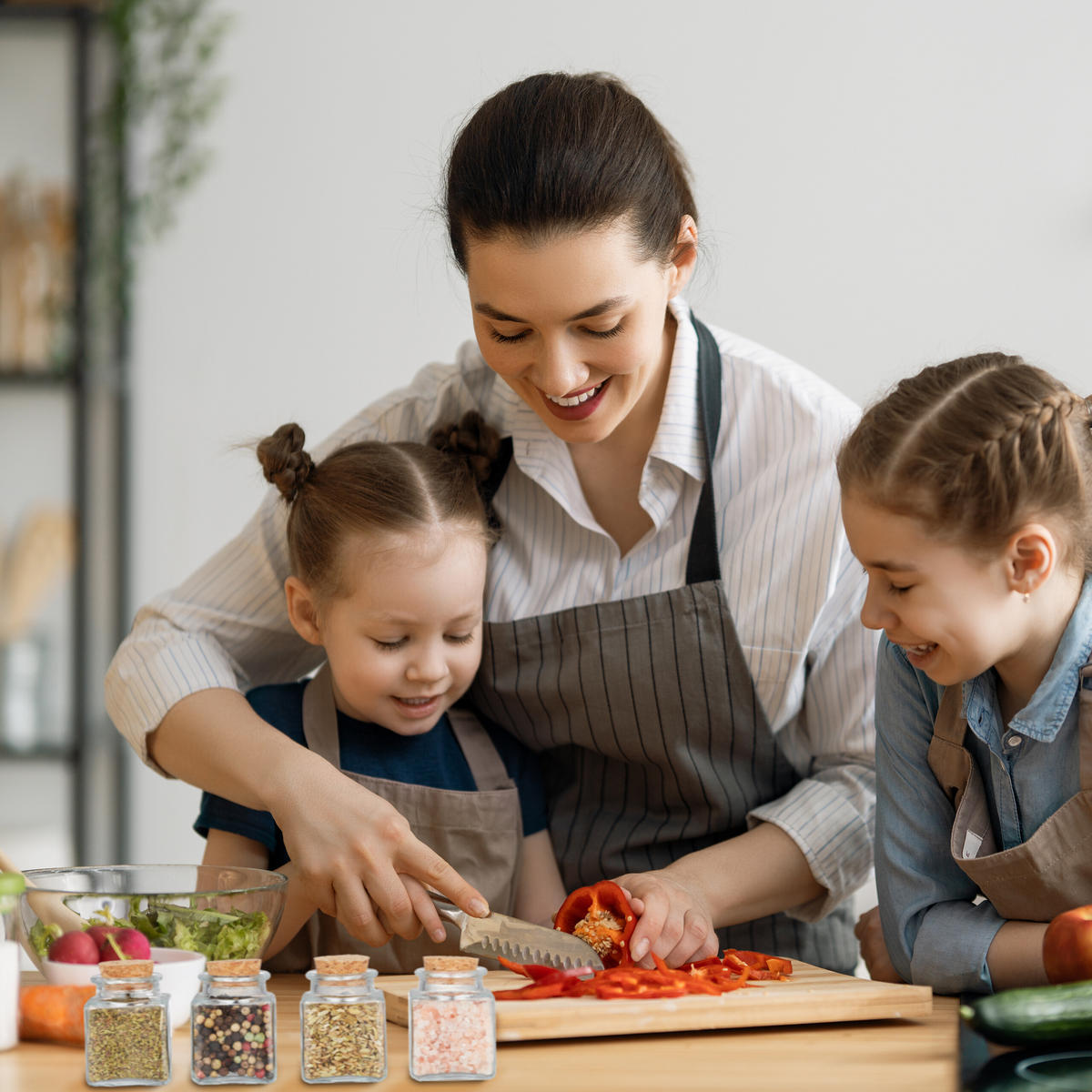 Transparent, Glas/Naturmaterialien (4.3/6/4.3cm) - Relaxdays