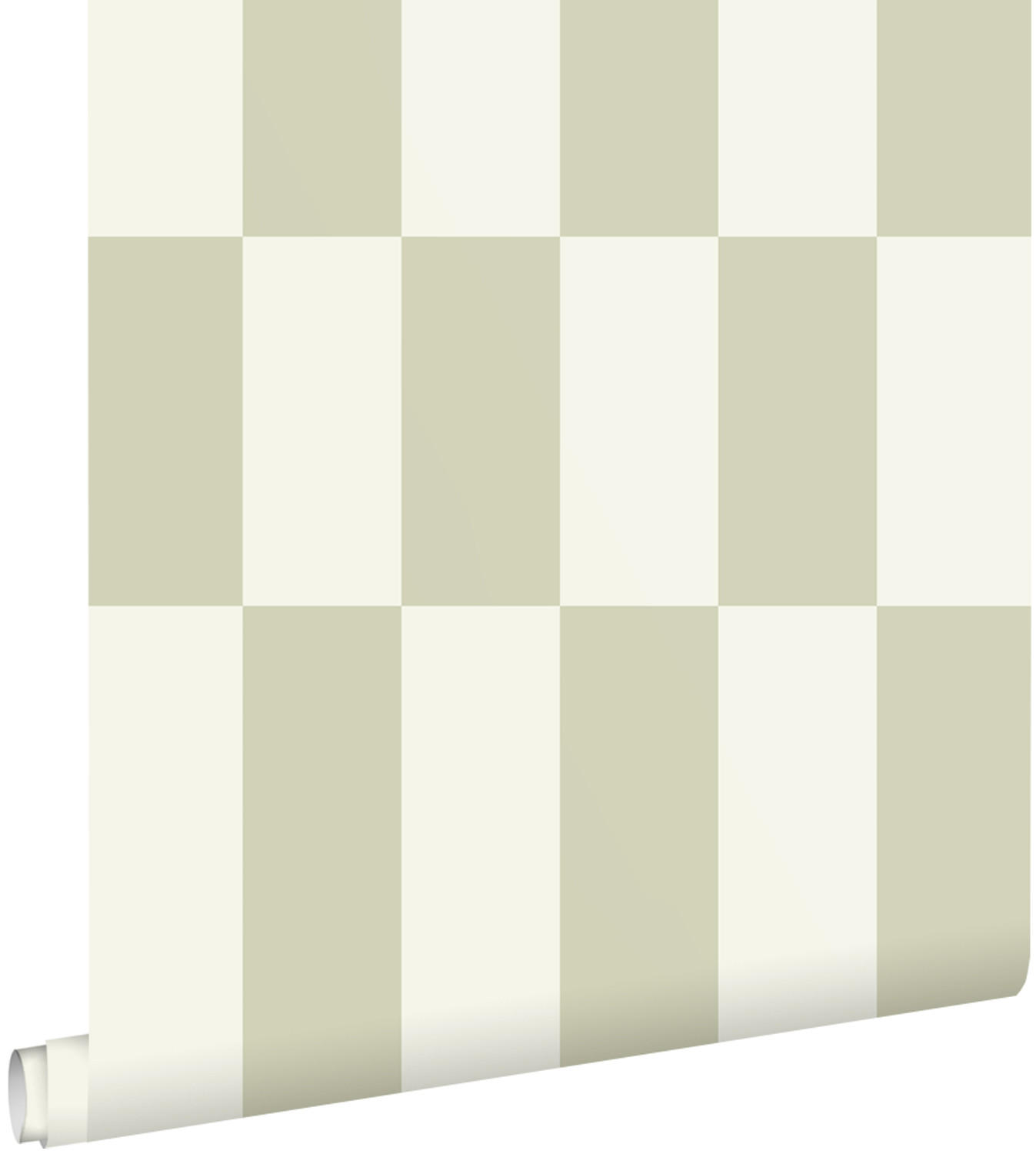 TAPETE Streifen 0.53 x 10.05 m - Grün, Papier (53/1000cm) - ESTAhome