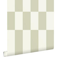 TAPETE Streifen 0.53 x 10.05 m - Grün, Papier (53/1000cm) - ESTAhome
