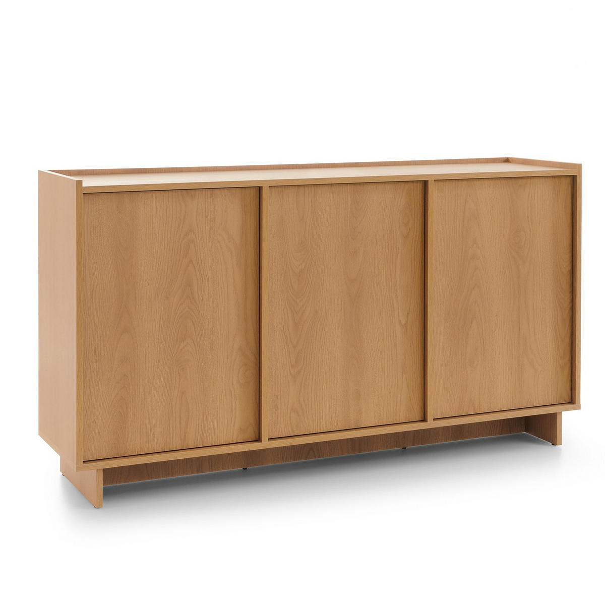 SIDEBOARD SUNA 147 cm (Karamell Eiche, Push to Open) - Eichefarben, Holz/Holzwerkstoff (147/82/39cm) - Ravio