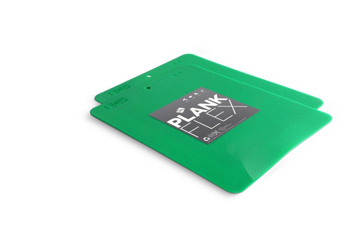 SCHNEIDEBRETT er - 38 x 29 cm - Flex - 4 Stück - Rot, Kunststoff (29/38cm)