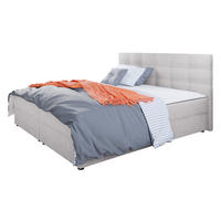 BOXBETT Fado II - Creme/Schwarz, Holz/Kunststoff (160/200cm) - MIRJAN24