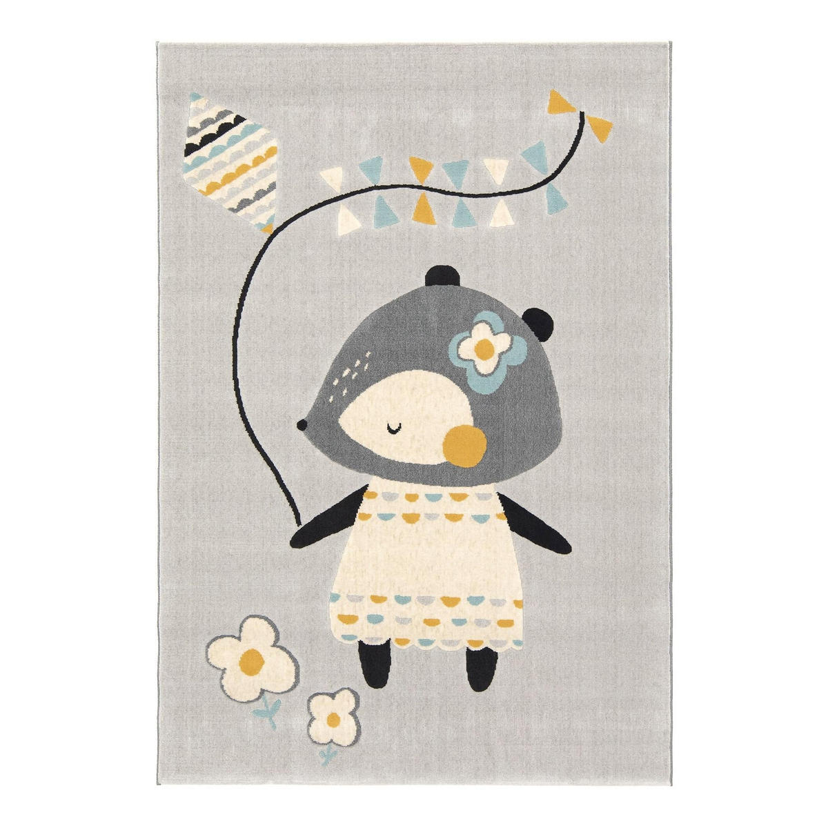 KINDERTEPPICH superweich grau - Grau, Textil (120/170cm) - AFK Living