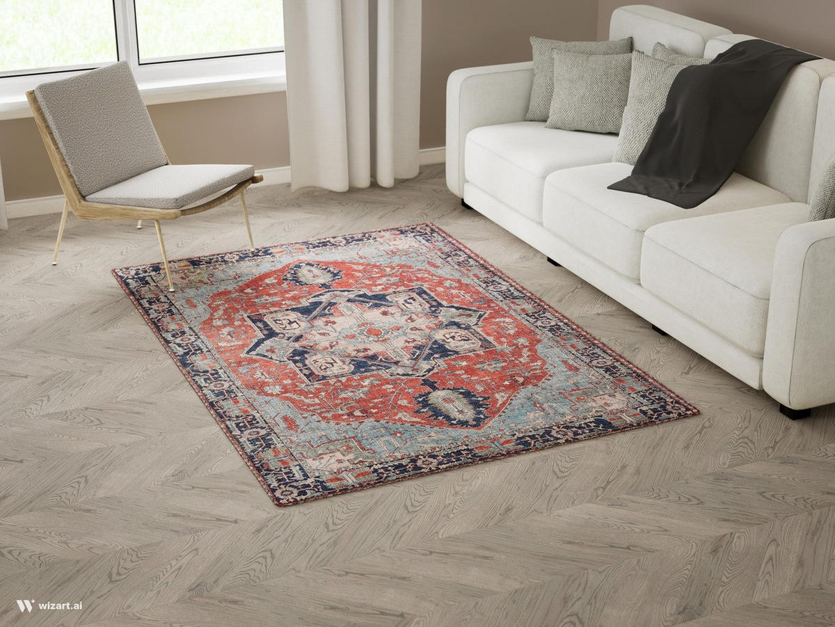 VINTAGE-TEPPICH Fenix 200x290 cm - Multicolor, Textil (200/290cm) - Vercai Rugs