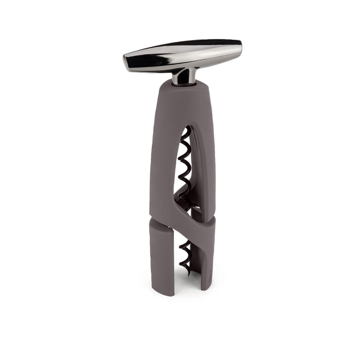 KORKENZIEHER Altar Basalt mit Kapselschneider - Grau, Metall (3.5cm) - PEUGEOT