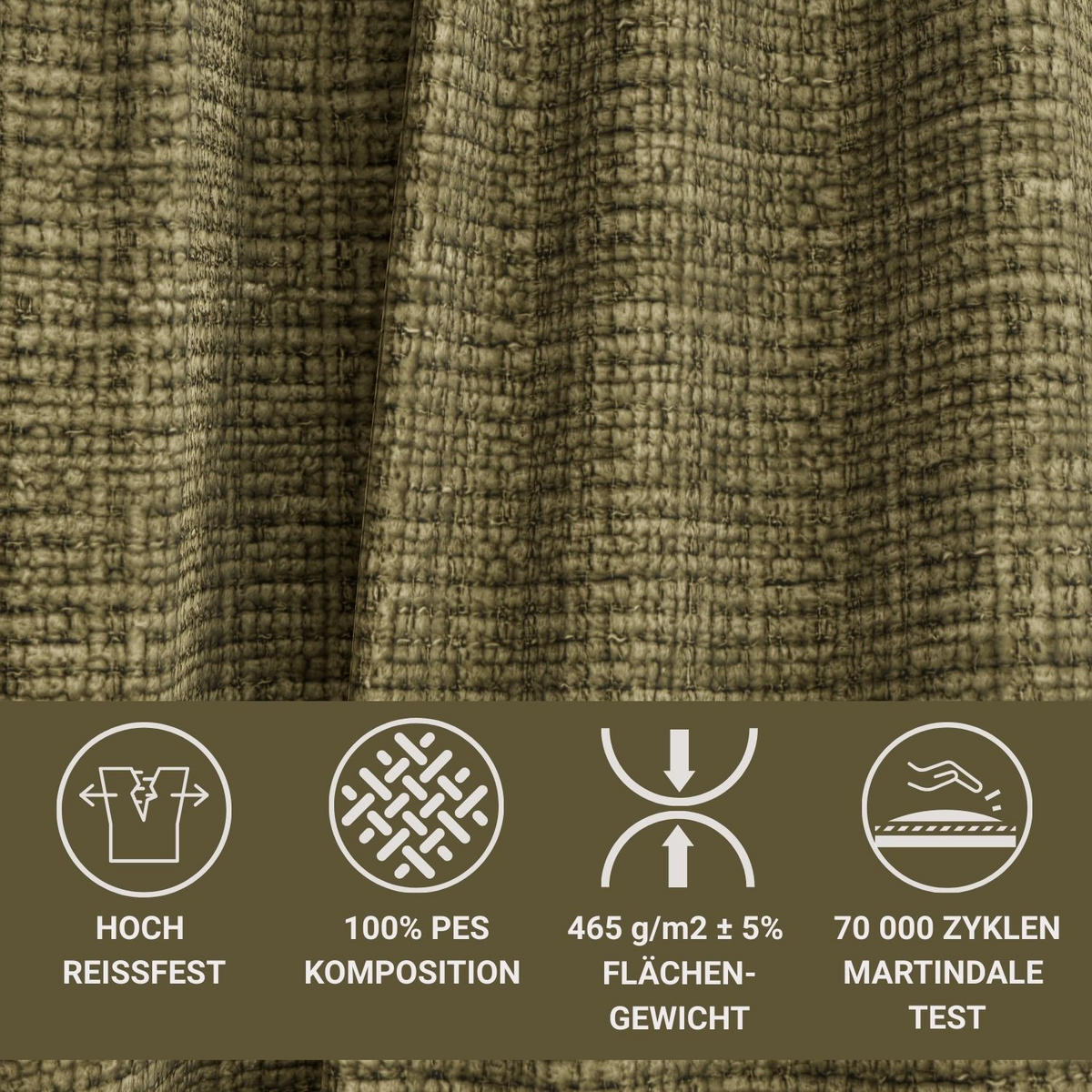 ECKSOFA MIT SCHLAFFUNKTION Modo Hellblau Chenille-Stoff - Rechts Seite - Schwarz/Olivgrün, Holz/Holzwerkstoff (294/185cm) - Maison de Reve
