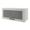 KLAPPHÄNGESCHRANK Kvantum W4BS/80 Vanille Matt / Weiß Matt 80 / 32,5 / 36cm - Creme/Weiß, Holz/Holzwerkstoff (80/36/32.5cm) - Feldmann-Wohnen
