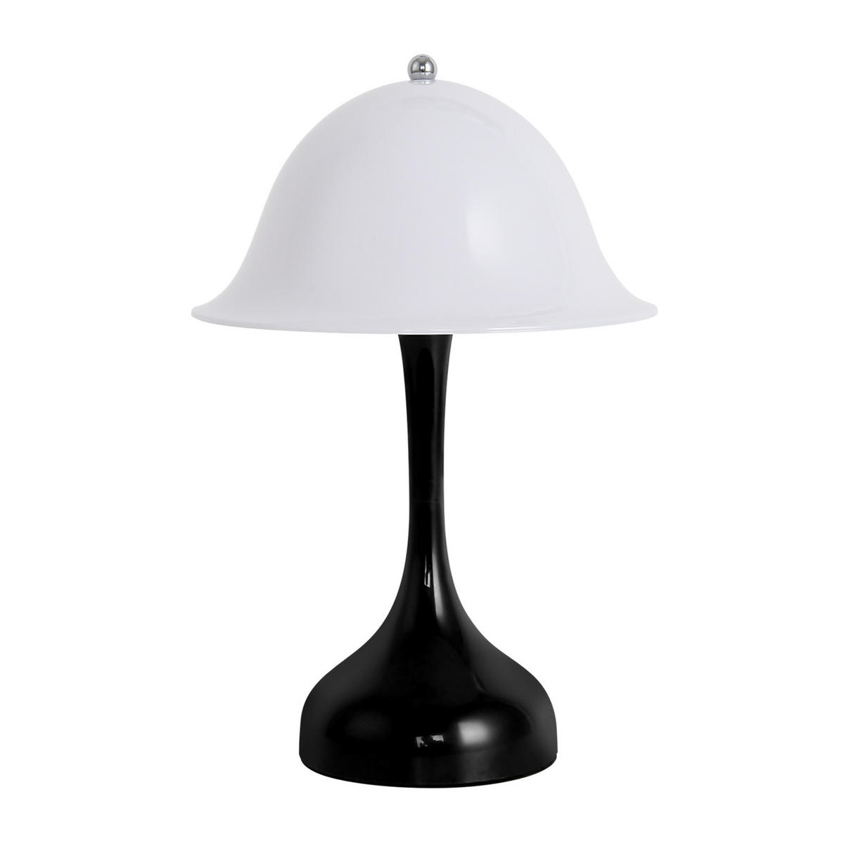 LED TISCHLAMPE Luminor 16/9/24.5 cm - Schwarz, Kunststoff (16/9/24.5cm) - ZMH