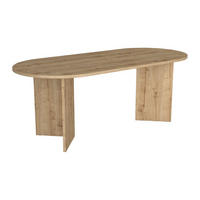 TISCH ohne Ausziehfunktion - 8 Personen-Sitzer - Holz, Platte - Naturfarben Hell - - Naturfarben, Holz (90/200/74.7cm) - Vente-Unique