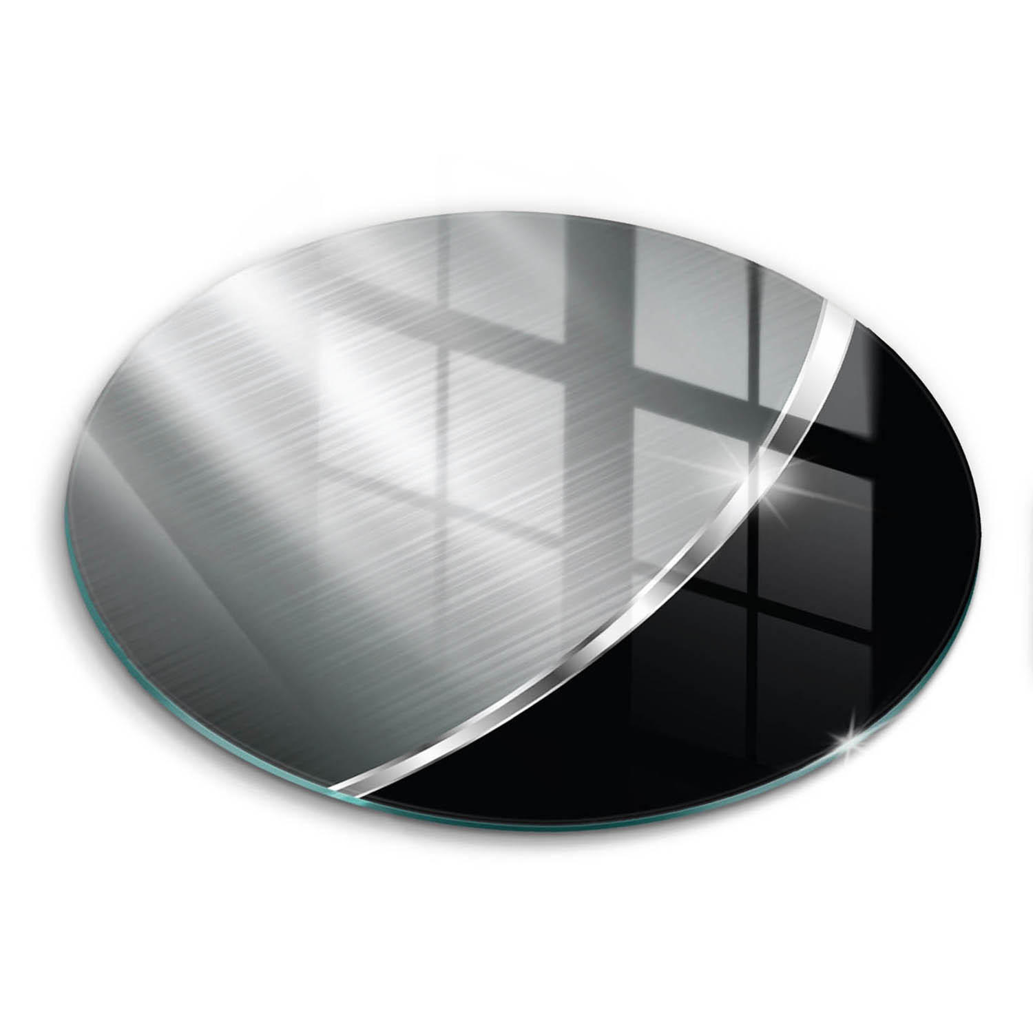Wallfluent Glasplatte Alu 30x30 cm