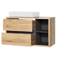 WASCHTISCH Danzig-56 - Braun, Holzwerkstoff (100/71/46cm) - Lomado