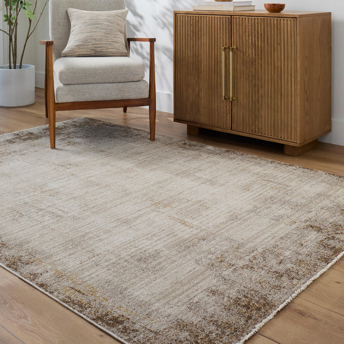 KURZFLORTEPPICH Myrtle Avenue Iv 200/275 cm Braun - Braun, Textil (200/275cm) - LIVABLISS