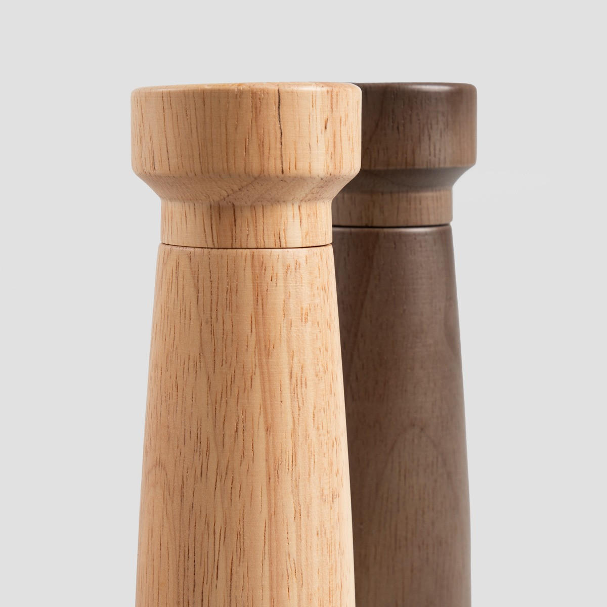 GEWÜRZMÜHLE Kabana 17,5 cm 2er-Set - Naturfarben, Holz (7/17/7cm) - Homla