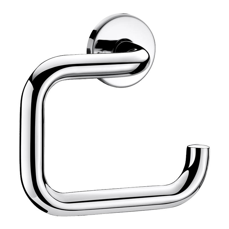 WC-PAPIERHALTER U-Form Edelstahl hochglanzpoliert - Chromfarben, Metall (17/10/17cm) - Delabie
