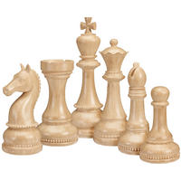 DEKO-SCHACH Base Beige 24/36/32 cm Holz - Beige, Holz (24/32/36cm) - Mondex