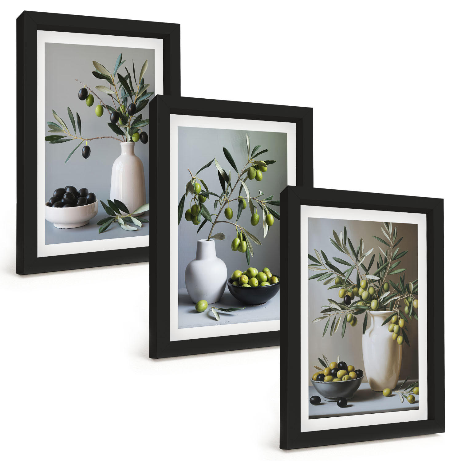 Tulup Bilder Schwarz 20x30 cm
