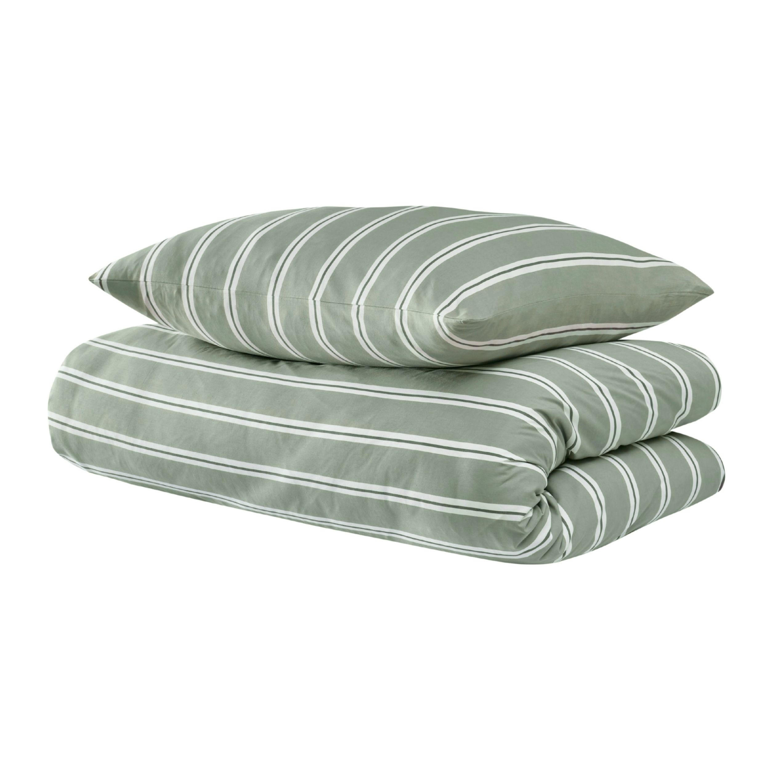 BETTWÄSCHESET Colorado - Renforcé - 2-teilig - 135x200cm - Grün - Grün, Textil (135/200cm) - Uncover by Schiesser
