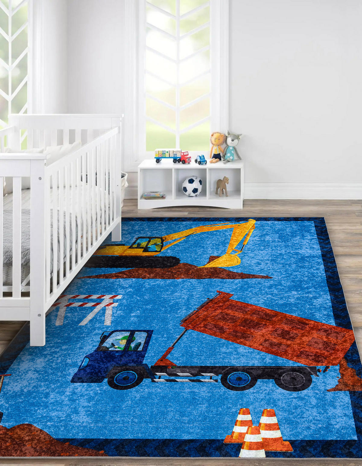 TEPPICH Junior 160/220 cm - Blau, Textil (160/220cm) - rugsX