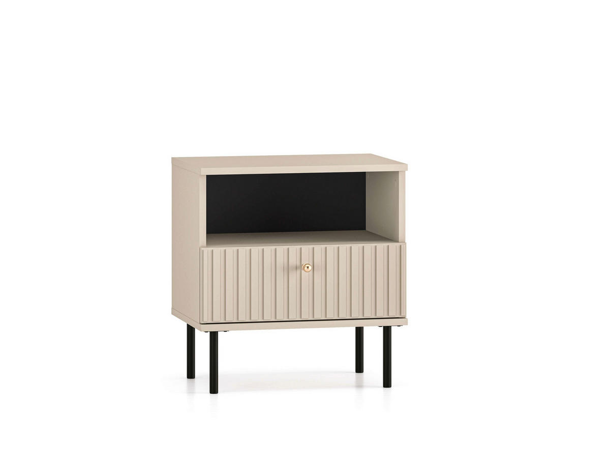 SCHLAFZIMMER Set 5-tlg. Sophie – Kaschmir - Kaschmir, Holzwerkstoff (120/85/40cm) - hi-markt