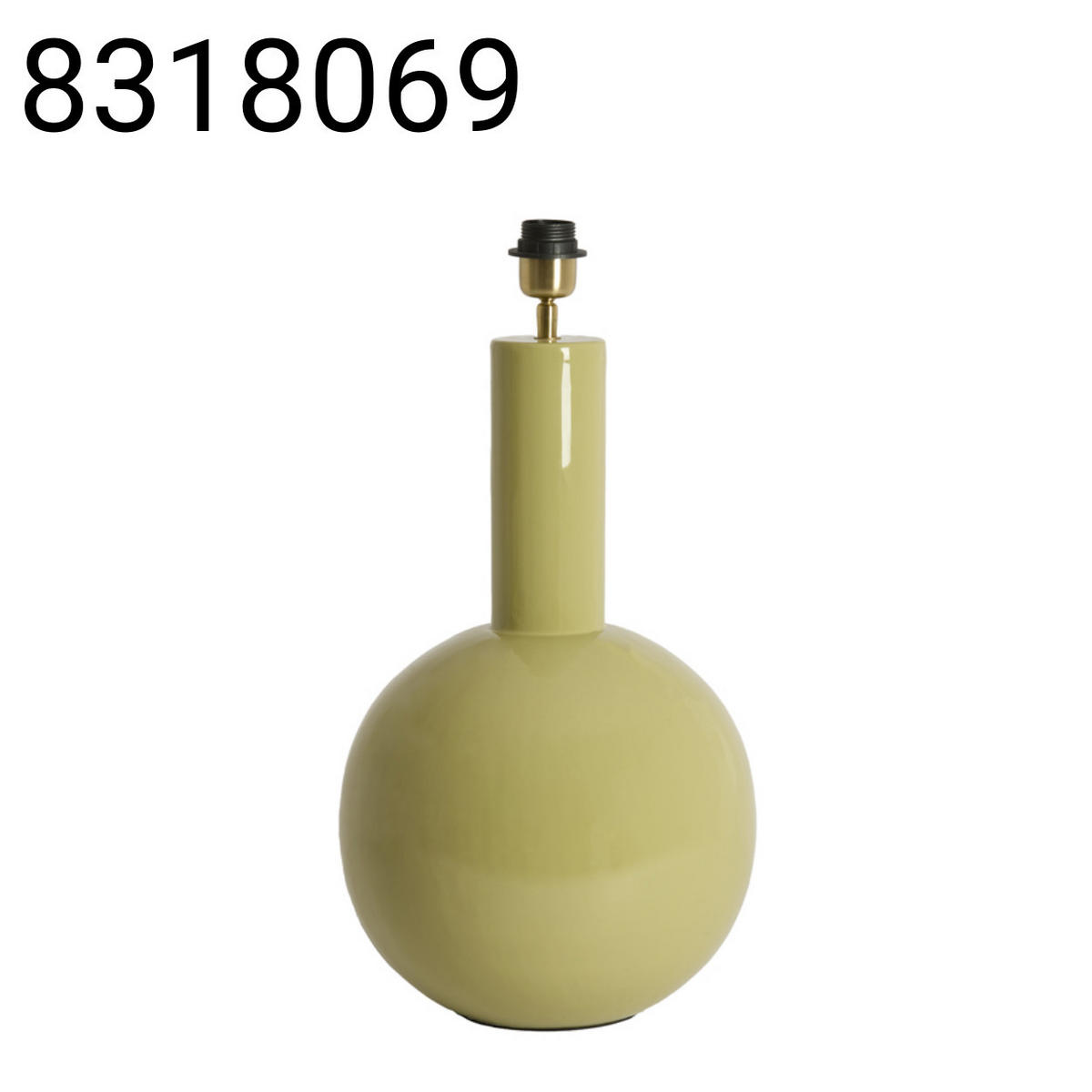 LAMPENFUSS Benao - Grün - 31/31/53 cm - Grün, Metall (31/31/53cm) - Light & Living