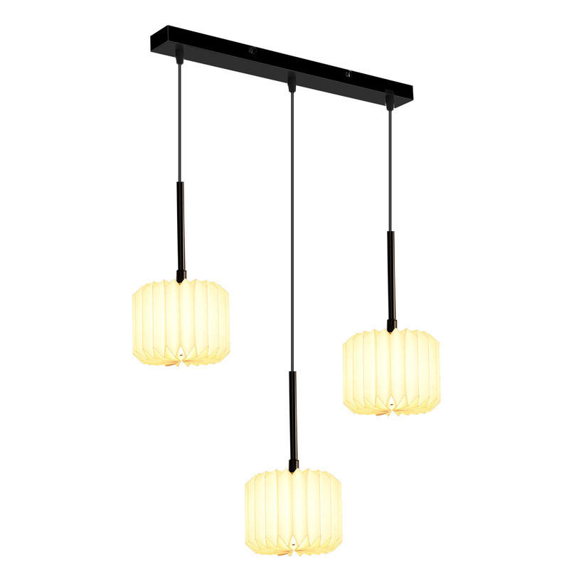 PENDELLEUCHTE Ferdid II 50/14.5/152cm - Weiß, Metall (50/14.5/152cm) - Nettlife