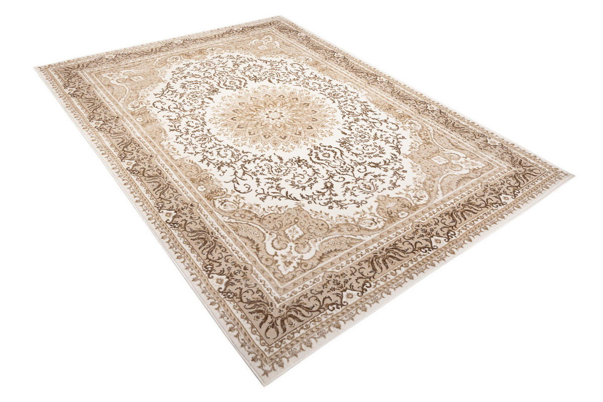 TEPPICH HERA Beige 140/200 cm - Beige, Textil (140/200cm) - Tapiso