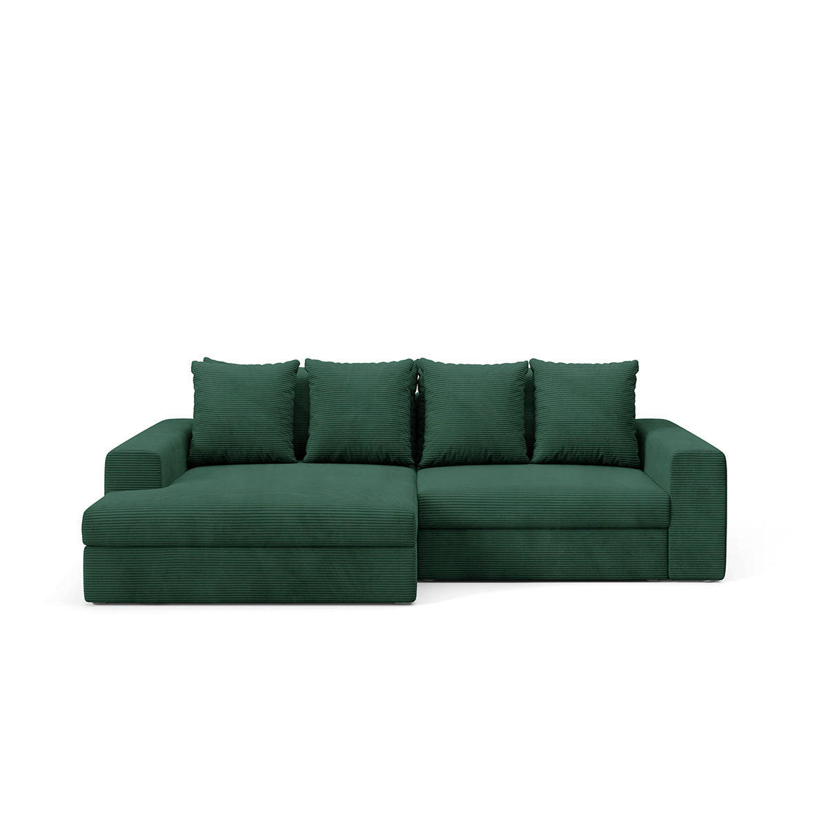 Petits-meubles Ecksofa Grün 272x167 cm