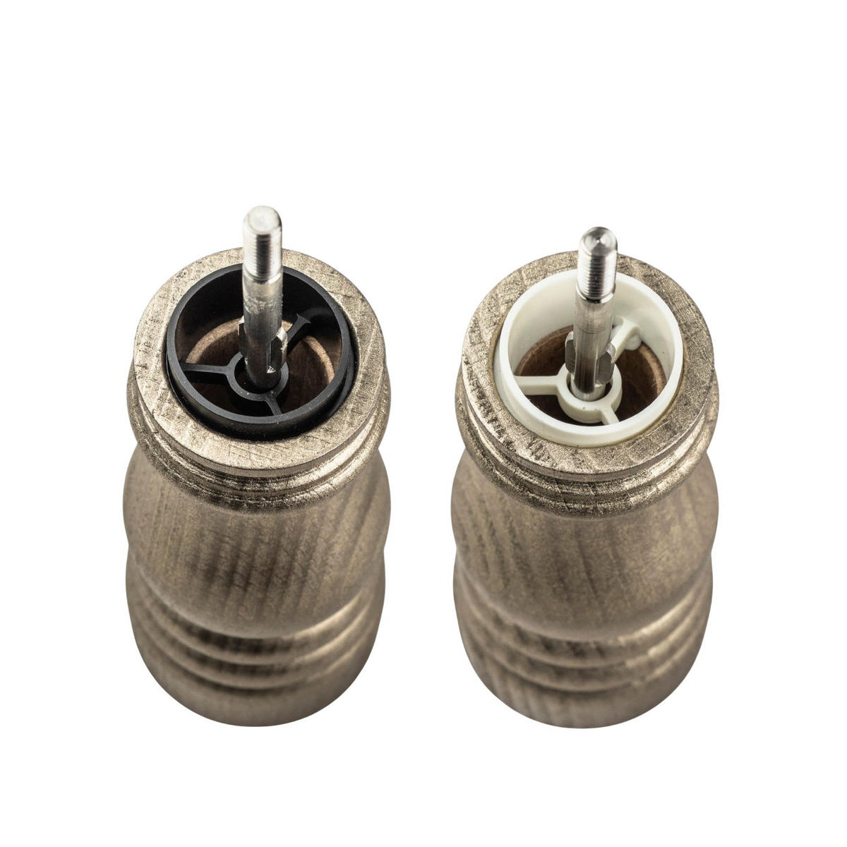 GESCHENKSET Golden Paris 18cm Pfeffer- & Salzmühle Buchenholz Gold - Gelb, Holz (5.9/17.7/12cm) - PEUGEOT