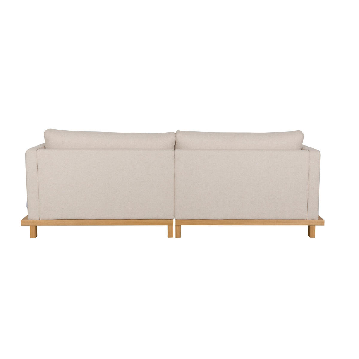 SOFA 3-SITZER Blossom Eiche Sand/ Beige - Beige/Creme, Textil (230/80/101cm) - Zuiver