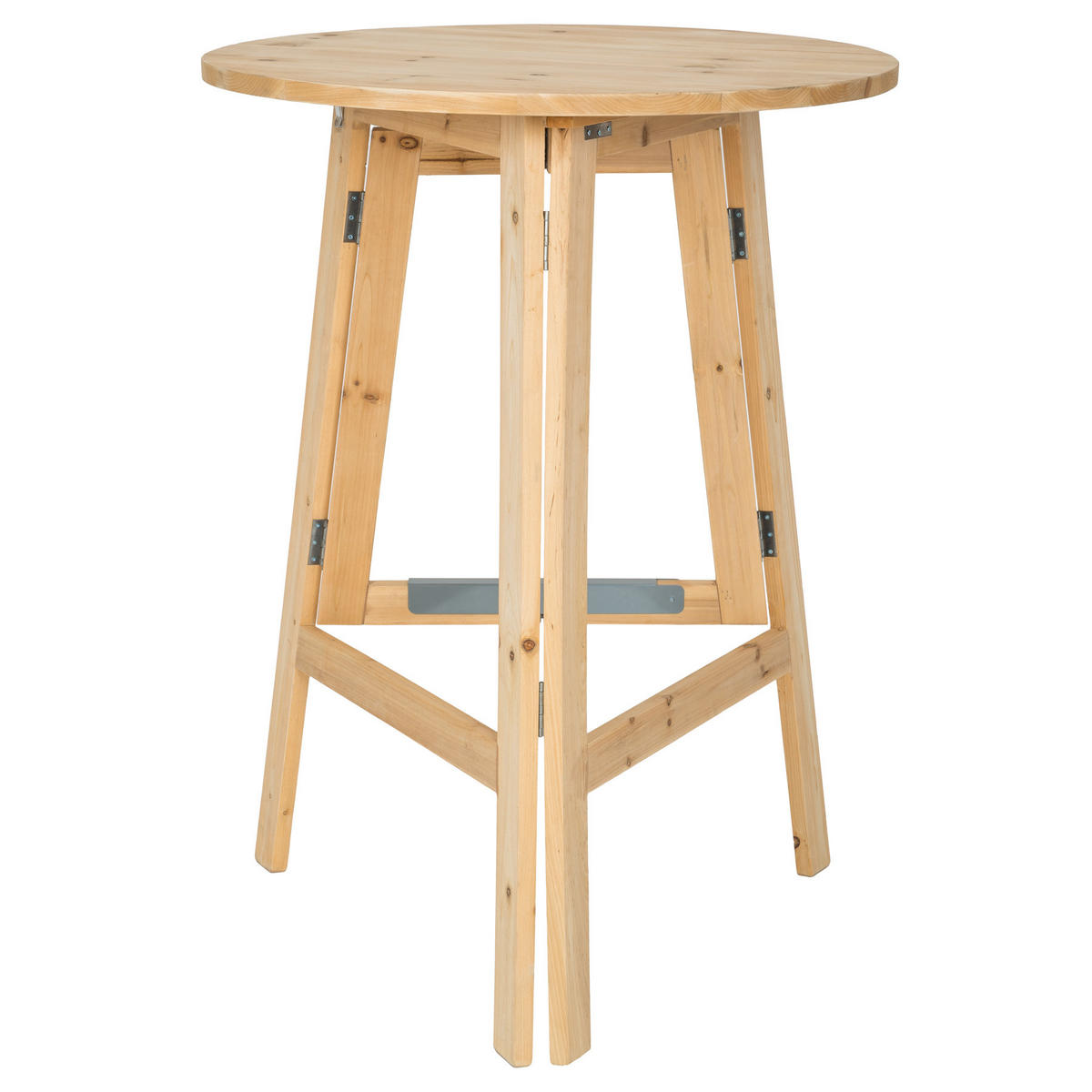 STEHTISCH Trix,79x110 cm,braun - Braun, Holz (79/110/79cm) - tectake