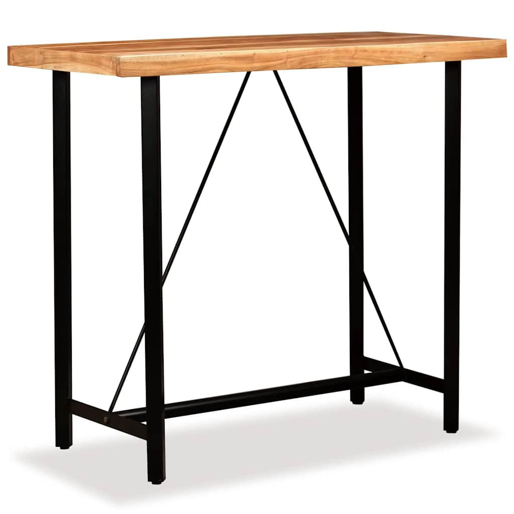 vidaXL Bartisch, Braun 60x107x120 cm