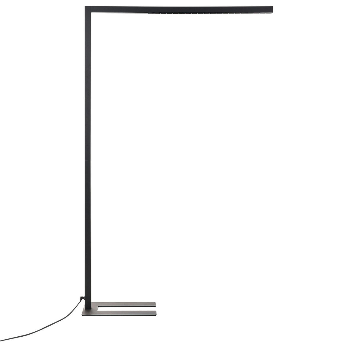 STEHLAMPE Mensa 30/121/194 cm - Schwarz, Metall (30/121/194cm) - Beliani