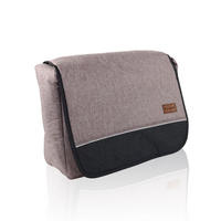 WICKELTASCHE Maraya beige 100% Polyester, längenverstellbarer Schultergurt, 2 Innentaschen - Beige, Textil (26/15/37cm) - Cangaroo