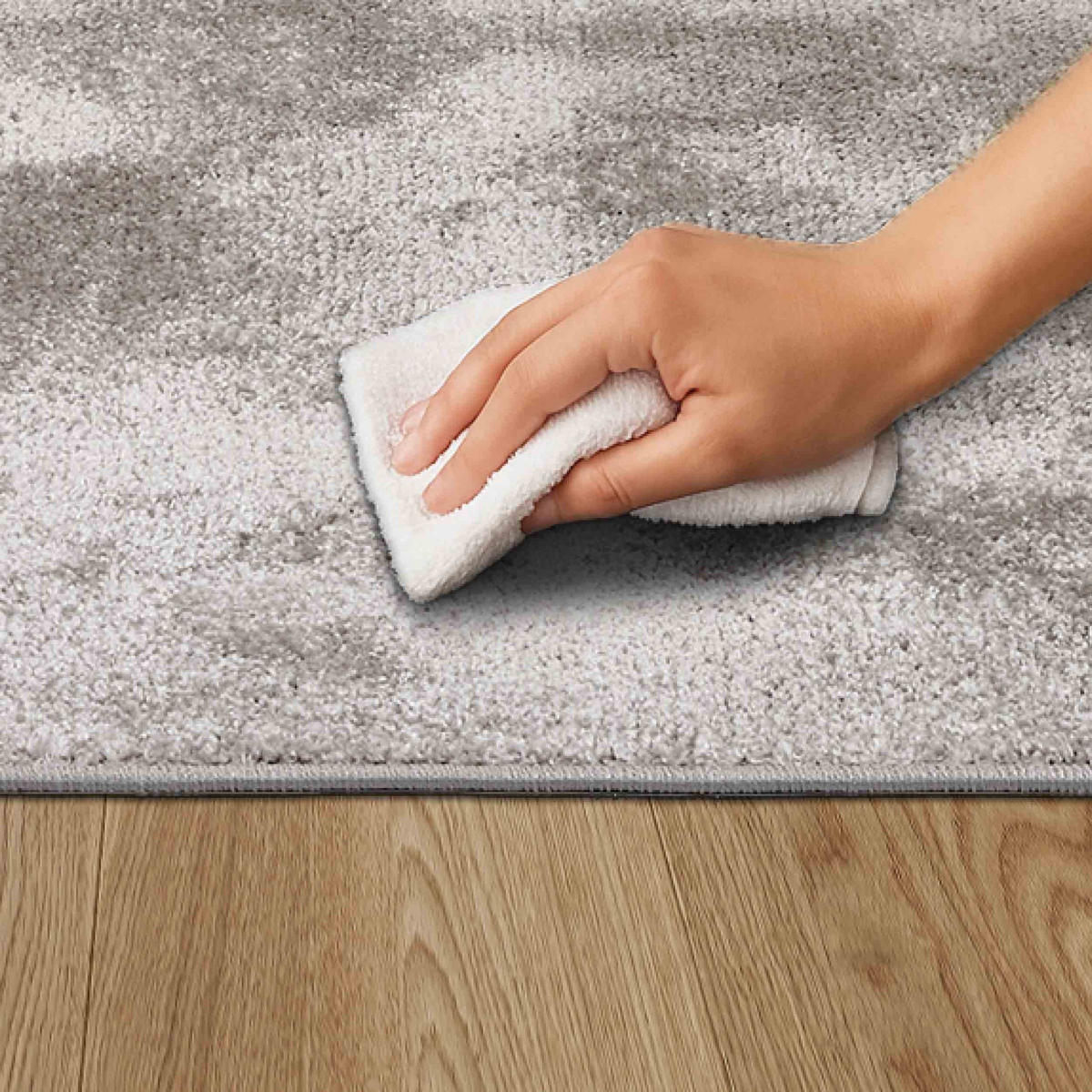 KURZFLORTEPPICH STEVIE - Grau, Textil (80/150cm) - Astra