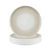 FRÜHSTÜCKSTELLER Sento Home Aura cream ø 21,4 cm 6er Set - Creme, Keramik (21.4cm) - Seltmann Weiden