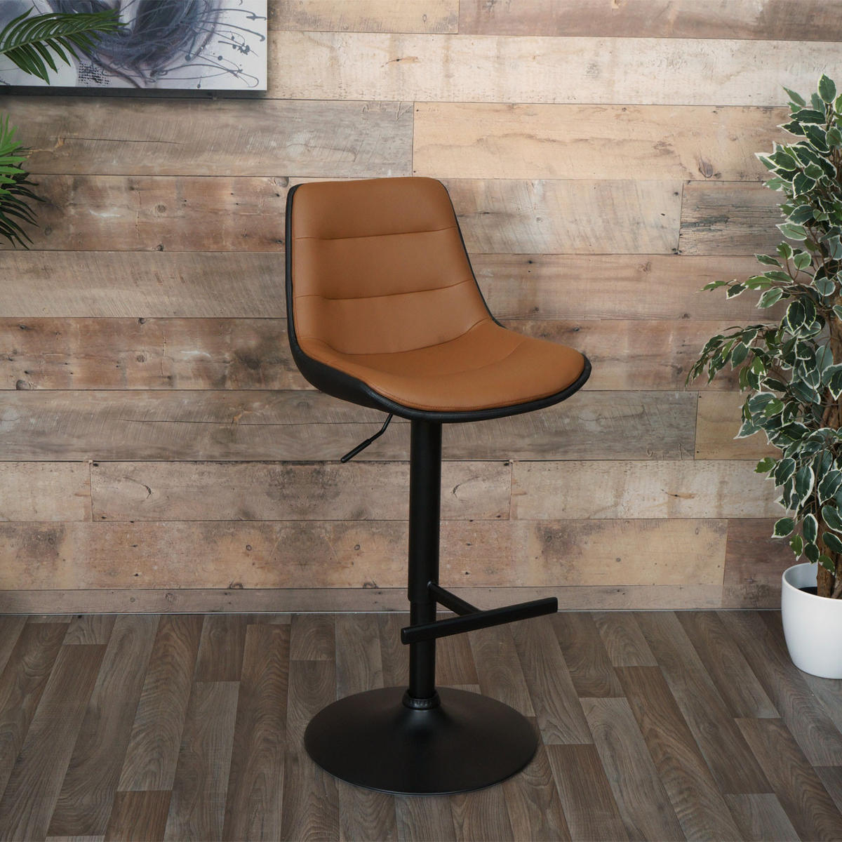 BARHOCKER Braun - Braun, Textil (53/116/47cm) - MCW