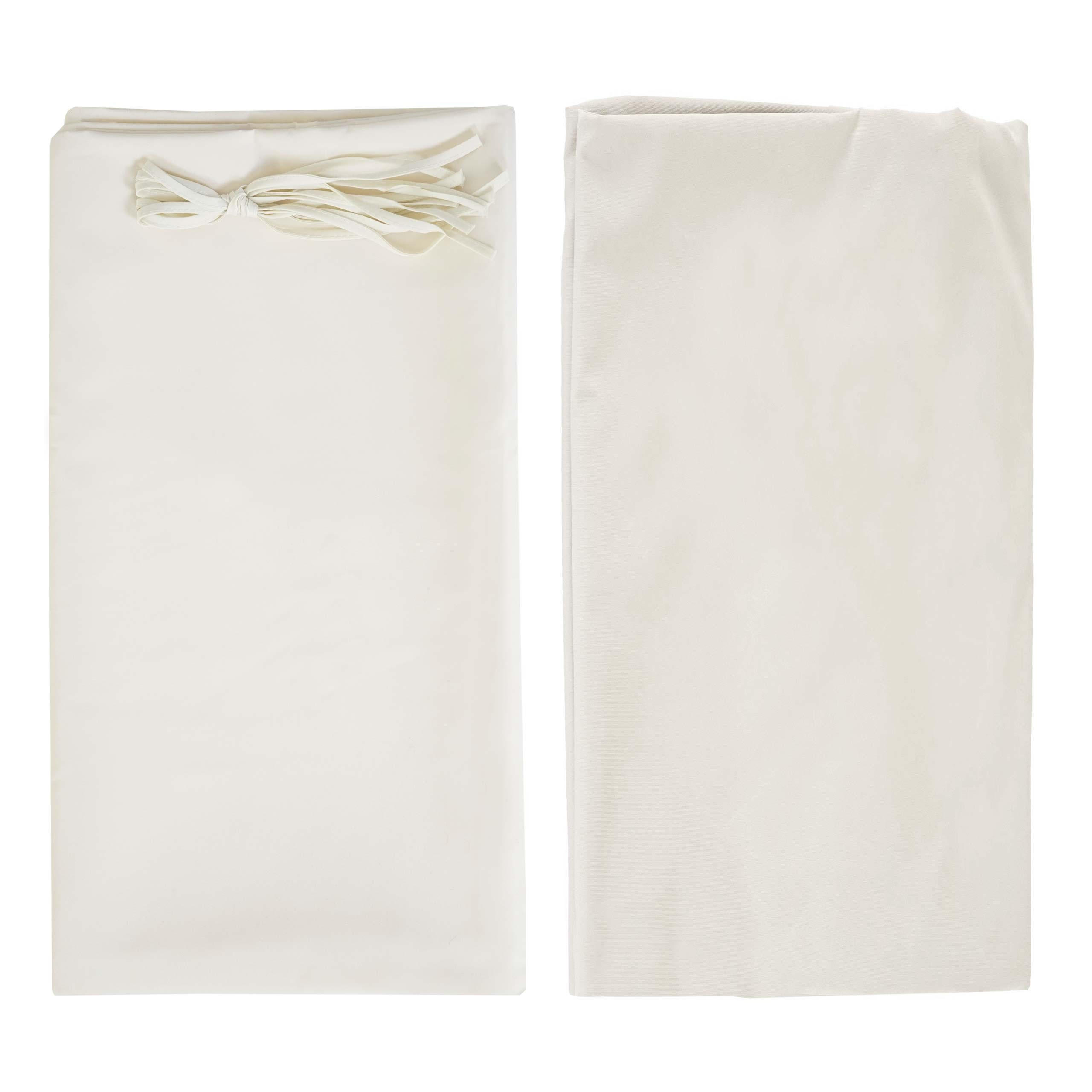 ERSATZBEZUG DACH FÜR PERGOLA BEJA Cremeweiß - Weiß, Textil (272/1/496cm) - MCW