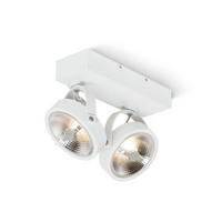 DECKENLEUCHTE KELLY LED II DIMM Weiß 24 W - Weiß, Metall (30/30/20cm) - Rendl