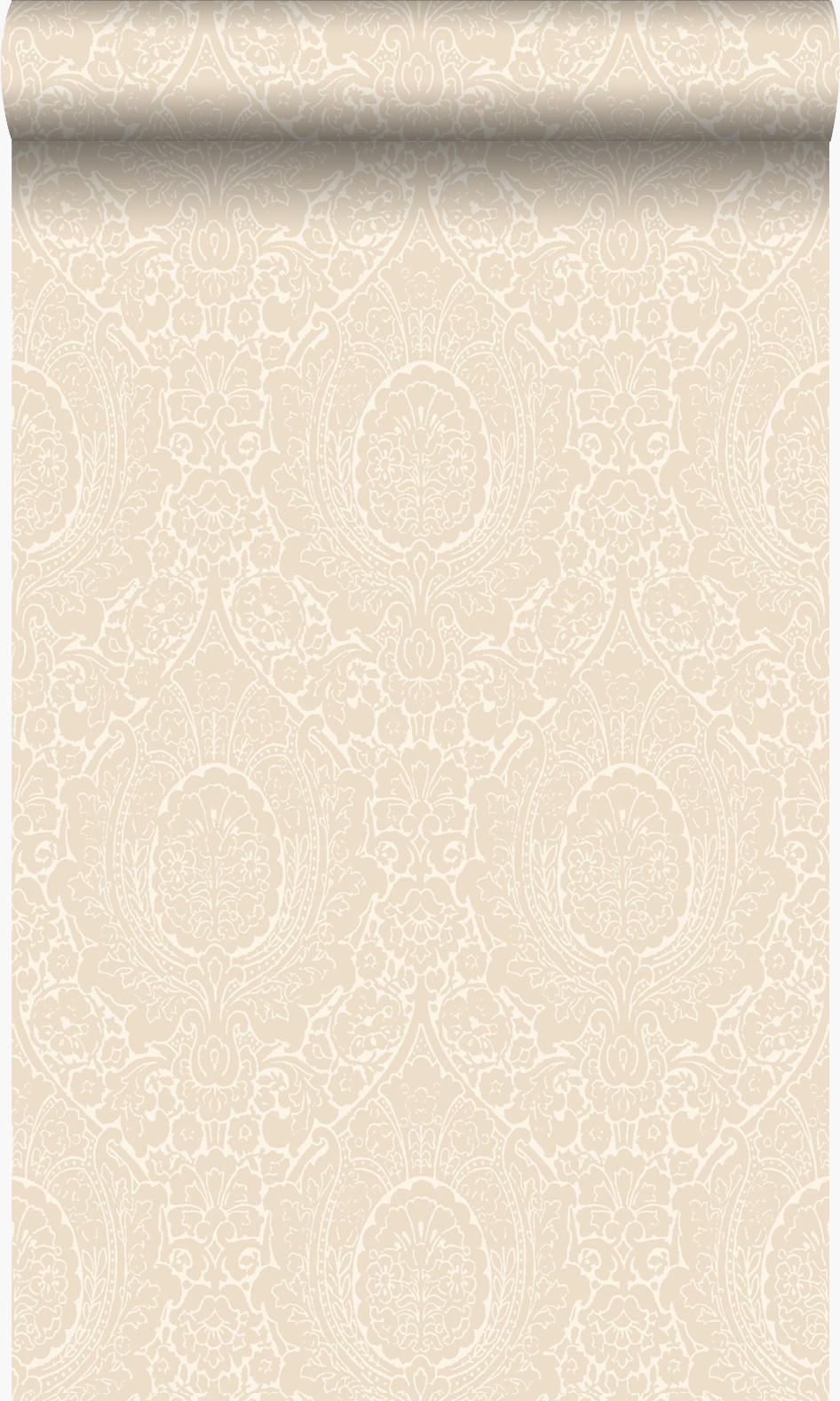 TAPETE Ornamente 53 cm x 10.05 m - Beige, Papier (53/1000cm) - Origin Wallcoverings