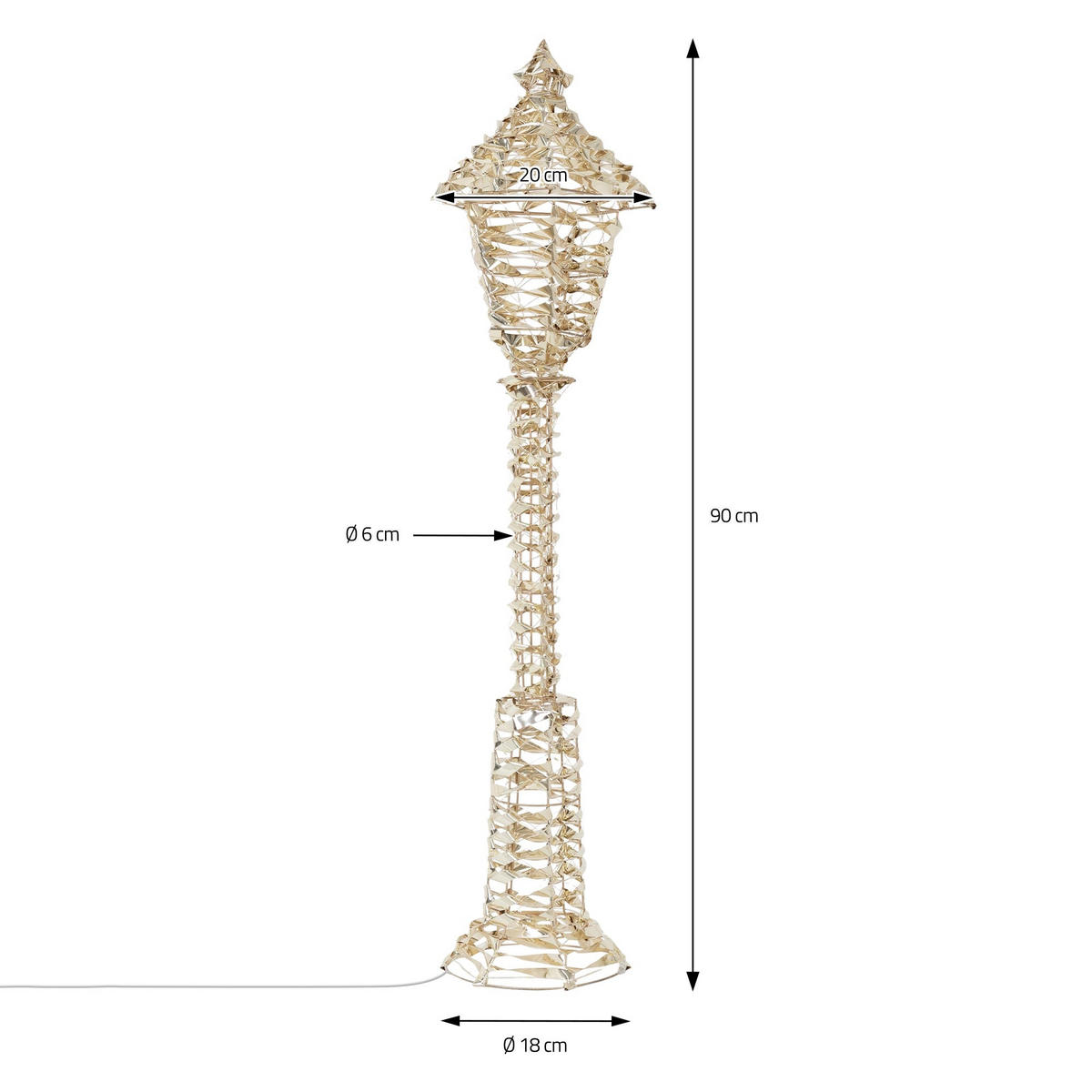 DEKORAČNÍ LED SVÍTIDLO - Lifestyle (21/21/90cm)