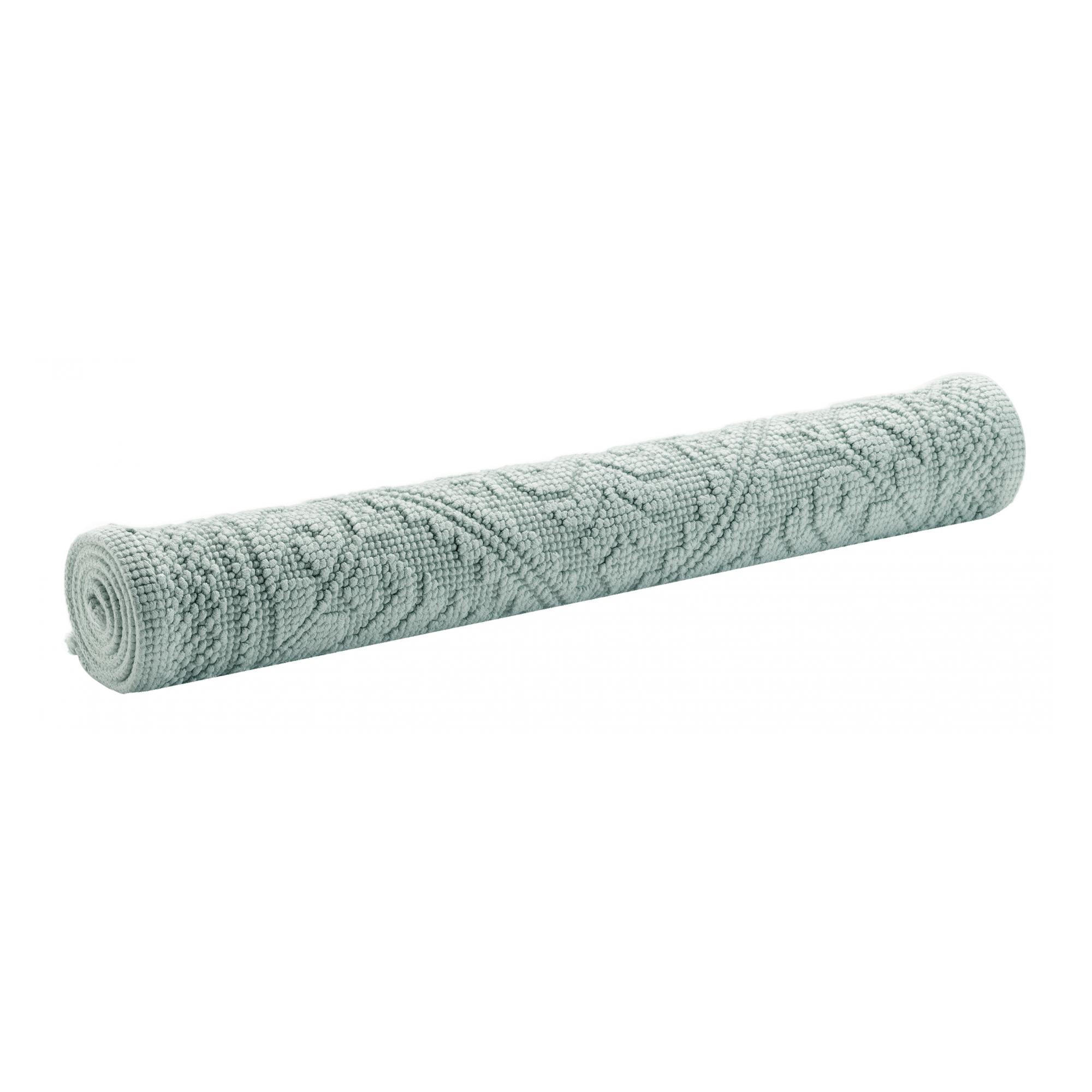 BADEMATTE Enzo jadegrün 54 x 110 cm - Jadegrün, Textil (54/110cm) - Vivaraise