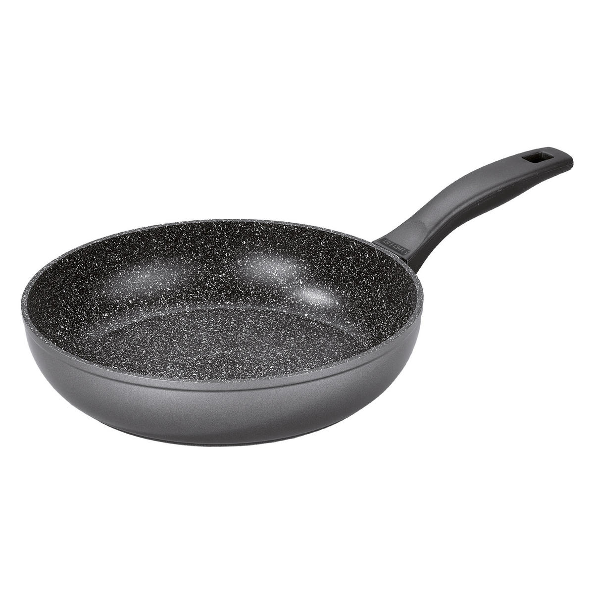 SCHMORPFANNE - Schwarz/Grau, Metall (24cm) - Stoneline