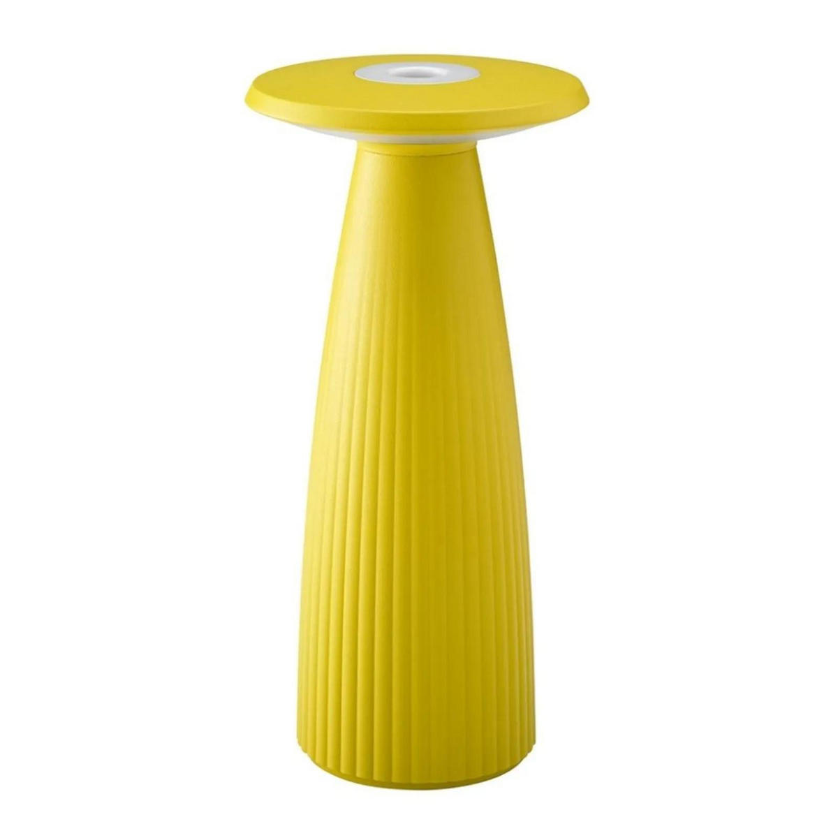 AKKULEUCHTE Nuflair Sonnengelb - Gelb, Metall (4.25/4.25/24cm) - Sigor