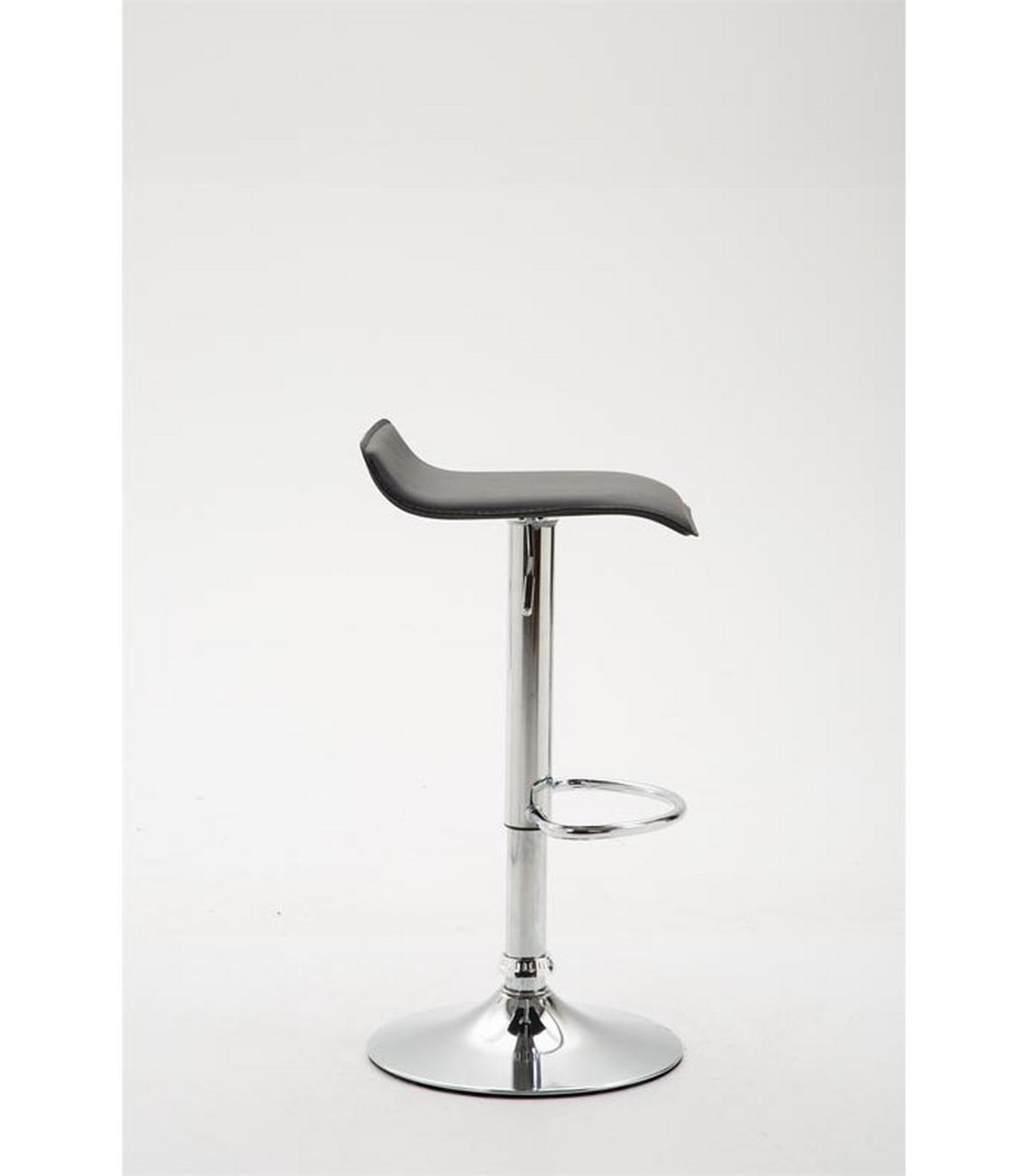 BARHOCKER Dyn V2 63-84 cm schwarz - Schwarz, Leder (36/63/39cm) - furnicato