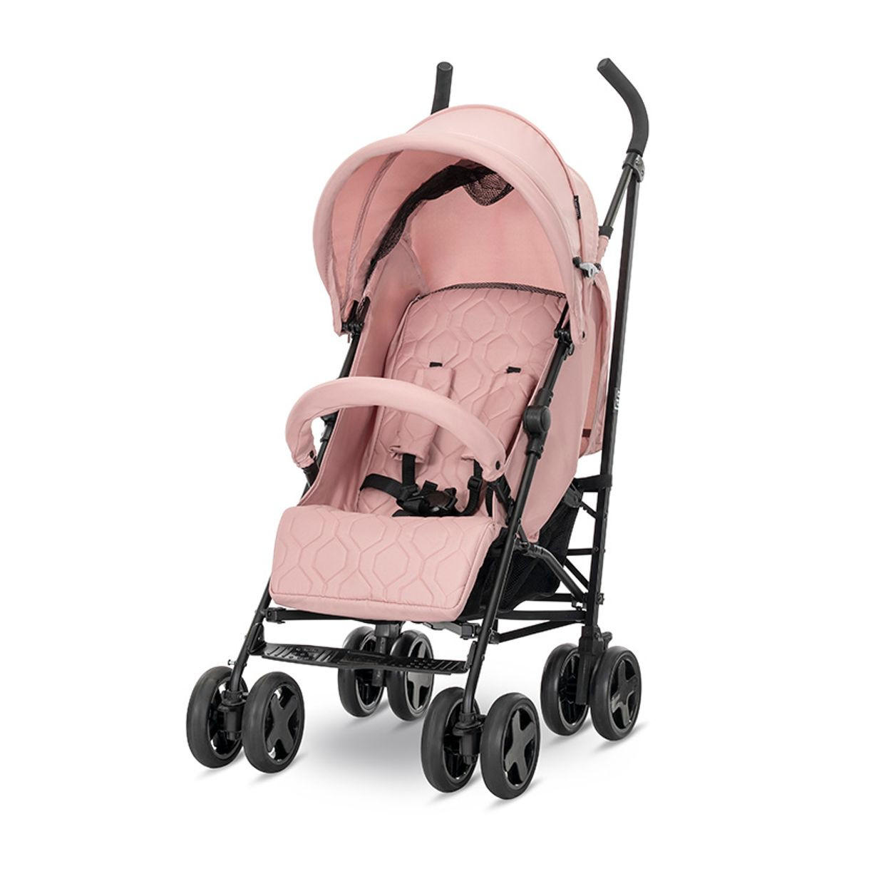 KINDERWAGEN Ida pink schwenkbare Vorderräder, Rückenlehne verstellbar - Pink, Metall (67/60/106cm) - Lorelli