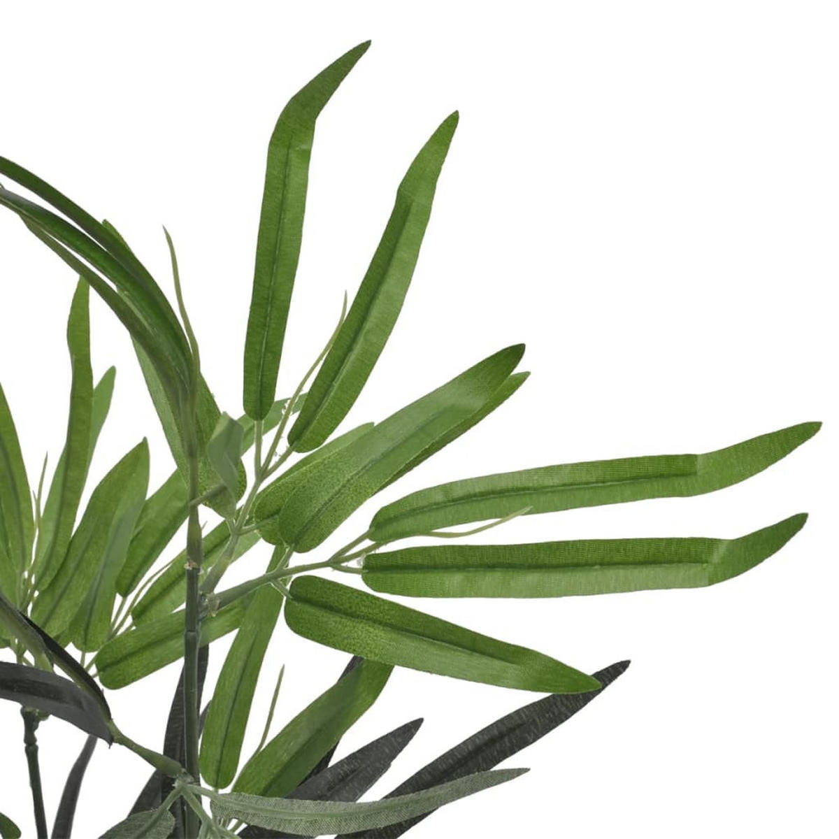 KÜNSTLICHER Bambusbaum Mit Topf 80 Cm - Schwarz/Braun, Naturmaterialen/Kunststoff (80cm) - vidaXL