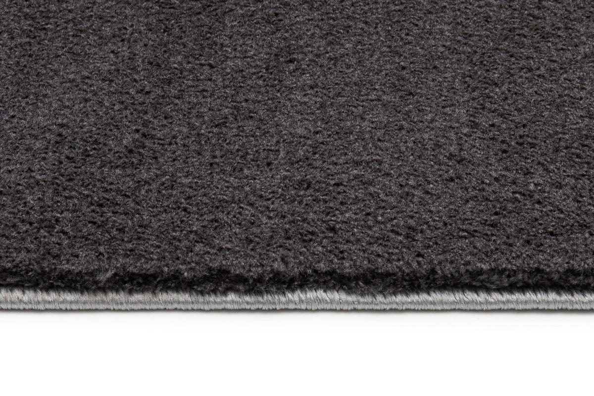 TEPPICH CUDDLE Schwarz 300/400 cm - Schwarz, Kunststoff (300/400cm)