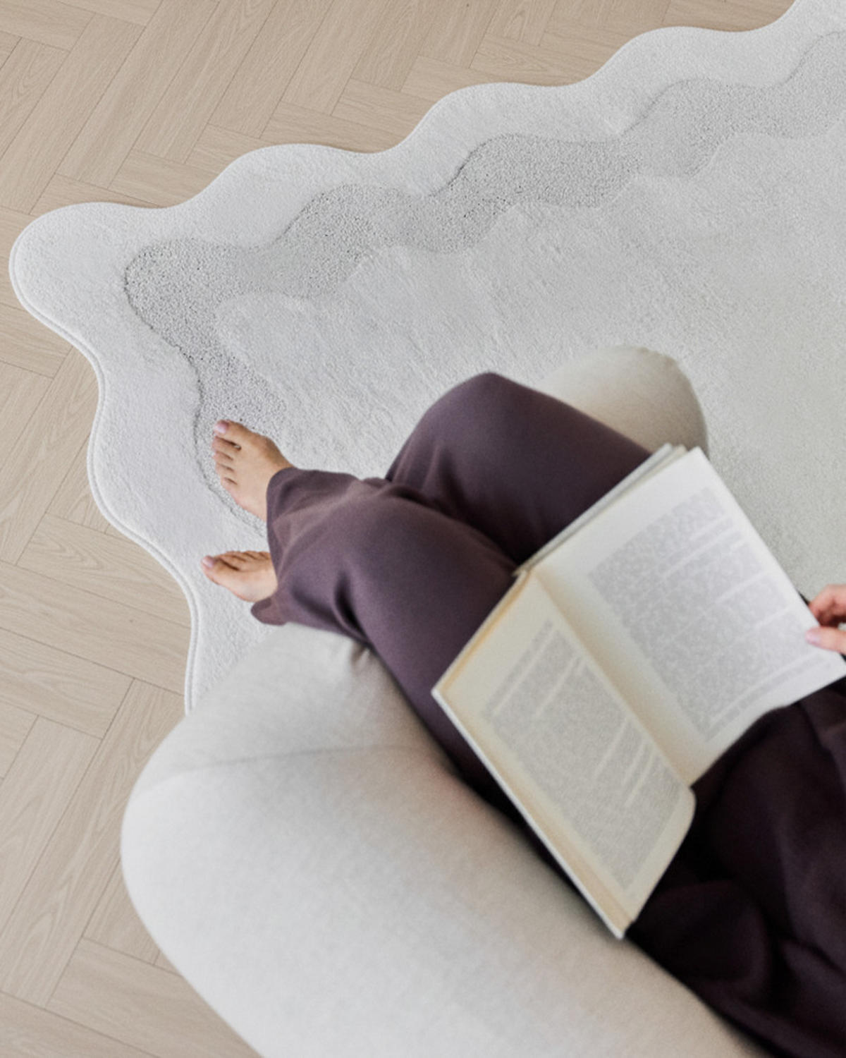 TEPPICH TERRA Creme 300/400 cm - Creme, Textil (300/400cm) - Tapiso
